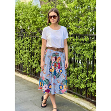 Load image into Gallery viewer, On Trend Floral Midi Skirt

