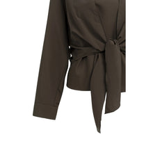 Load image into Gallery viewer, YAYA 01-201231-607 Knotted Blouse with Matching Sleeveless Top
