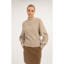 Load image into Gallery viewer, YAYA 01-000656-610 Knitted Turtleneck Sweater with Batwing Sleeves
