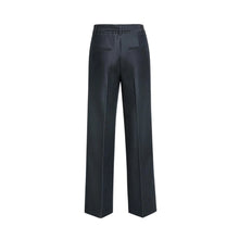 Load image into Gallery viewer, YAYA 01-301282-609 Woven trousers with Belt and Subtle Sheen

