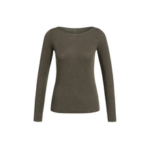 Load image into Gallery viewer, YAYA 01-709439-609 Long Sleeve Top With Boat Neck
