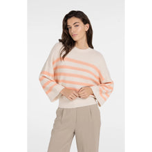 Load image into Gallery viewer, YAYA 01-000596-604 Knitted Sweater With Stripes
