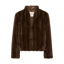 Load image into Gallery viewer, Cream Frania Faux Fur Jacket

