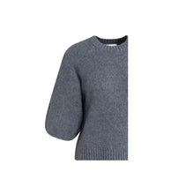 Load image into Gallery viewer, YAYA 01-000644-609 Knitted Sweater with Balloon Sleeves
