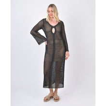 Load image into Gallery viewer, Ble Maxi Crochet Dress
