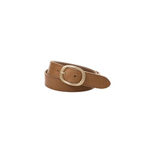 Load image into Gallery viewer, YAYA 03-403063-609 Leather Belt With Rounded Buckle
