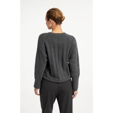 Load image into Gallery viewer, YAYA 01-000631-609 Sweater with Batwing Sleeves and Drawcord Hem
