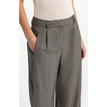 Load image into Gallery viewer, 01-301284-609 Woven Wide Leg Trousers with Pleat Details
