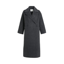 Load image into Gallery viewer, YAYA 02-011026-609 Extra Long Wool Blend Coat with Oversized Fit
