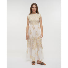 Load image into Gallery viewer, Ble Smocked Maxi Dress
