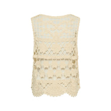 Load image into Gallery viewer, Cream Lotu Vest Waistcoat
