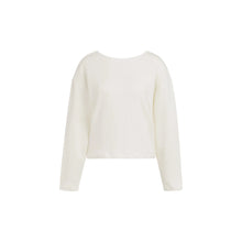 Load image into Gallery viewer, YAYA 01-109123-607 Sweater with V-Neck and Twisted Detail at the Back
