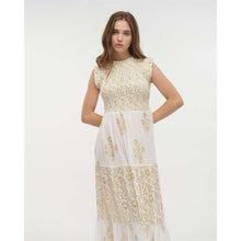 Load image into Gallery viewer, Ble Smocked Maxi Dress
