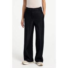 Load image into Gallery viewer, YAYA 01-301282-609 Woven trousers with Belt and Subtle Sheen
