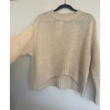 Load image into Gallery viewer, Suzy D Warren Knit Sweater With Pleat Sleeve
