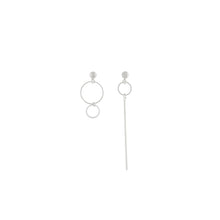 Load image into Gallery viewer, Dansk Theia Asymmetrical Ring Earrings
