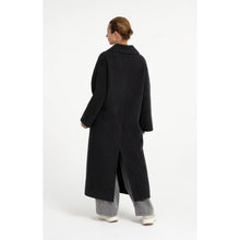 Load image into Gallery viewer, YAYA 02-011026-609 Extra Long Wool Blend Coat with Oversized Fit
