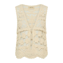 Load image into Gallery viewer, Cream Lotu Vest Waistcoat
