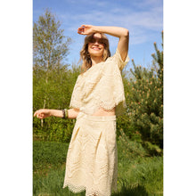 Load image into Gallery viewer, Cream Baja Skirt
