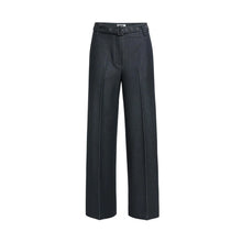 Load image into Gallery viewer, YAYA 01-301282-609 Woven trousers with Belt and Subtle Sheen
