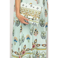 Load image into Gallery viewer, Inoa Palm Clutch Bag - Pistacia Vera-Aqua
