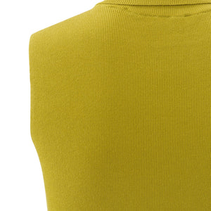 YAYA 000247-309 Sleeveless Sweater With Turtleneck