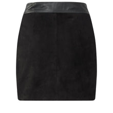 Load image into Gallery viewer, YAYA 403042-310 Suede Mini Skirt
