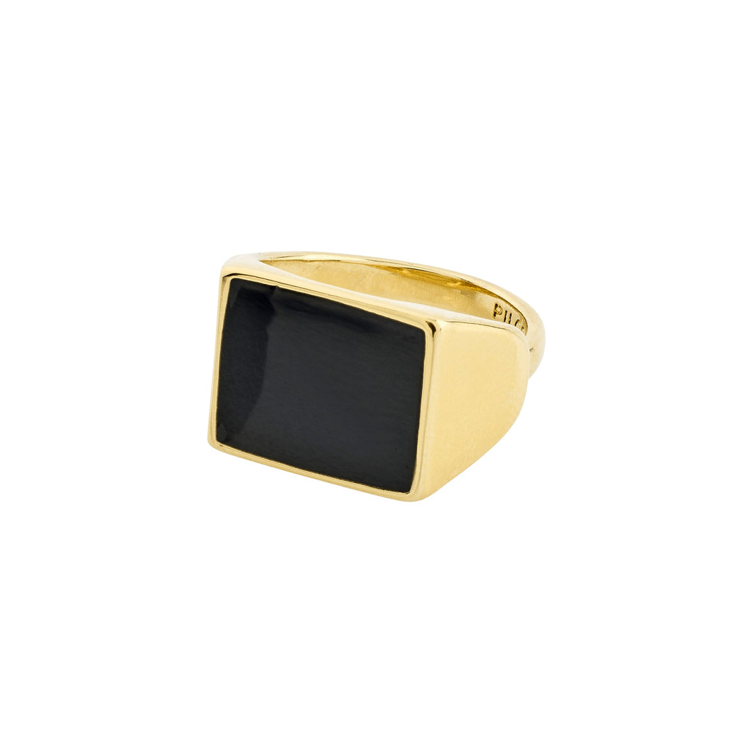 Pilgrim ECRU Square Signet Ring