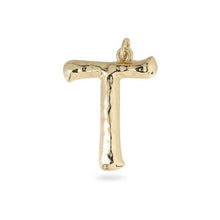 Load image into Gallery viewer, Pilgrim Big Gold Letter Pendant
