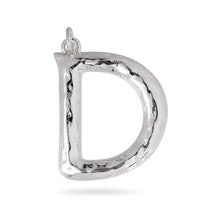 Load image into Gallery viewer, Pilgrim Big Silver Letter Pendant

