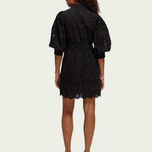Load image into Gallery viewer, Scotch &amp; Soda 171843 Puff Sleve Broderie Anglaise Dress
